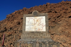Začátek trasy na Pico del Teide